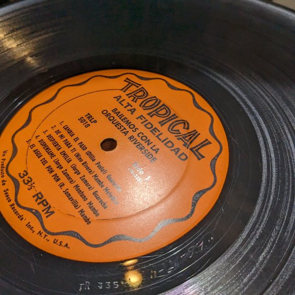 vinyl record #rare #mambo #ORQUESTA RIVERSIDE "Bailemos Con La Riverside" 1959 - Picture 9 of 16